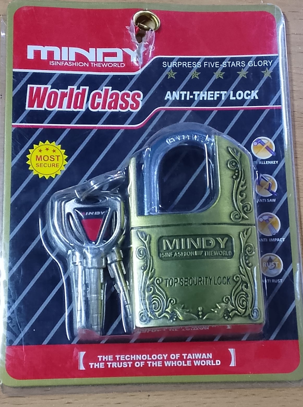 MIDDY PADLOCK 400 MM
